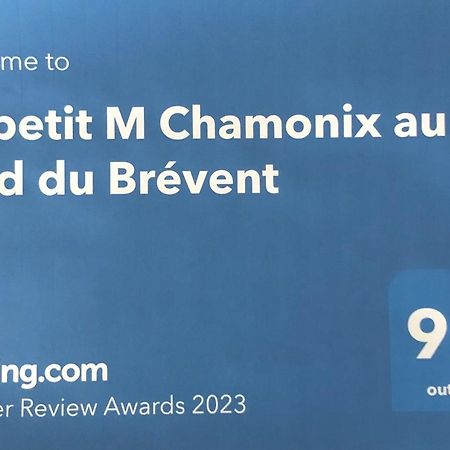Le Petit M Chamonix Au Pied Du Breventアパートメント エクステリア 写真